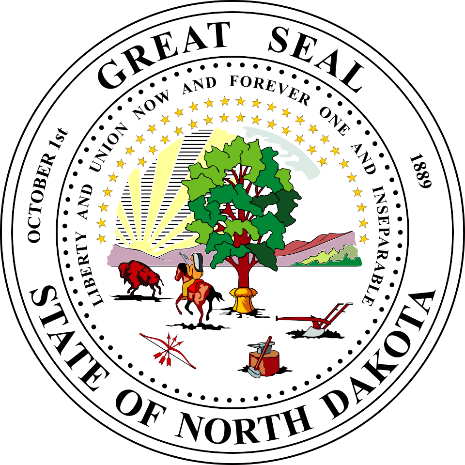 North Dakota seal